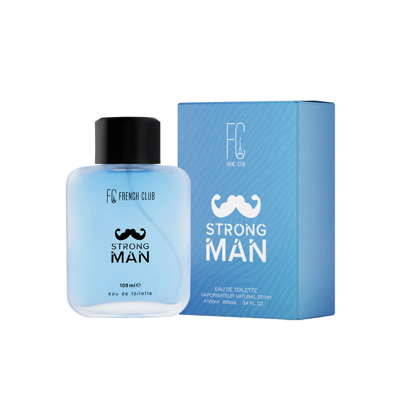 French Club Strong Man Perfume – 100ml Bold & Long-Lasting Fragrance for Men