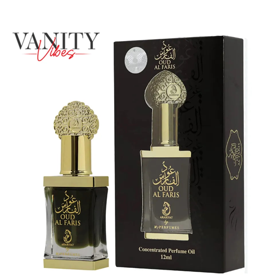 Arabiyat Oud Al Faris Attar – 12ml Long-Lasting Oriental Perfume