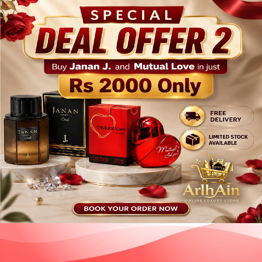 Luxury Perfume Duo ✨ Janan J. + Mutual Love | 2 Perfumes Deal in very reasonable price