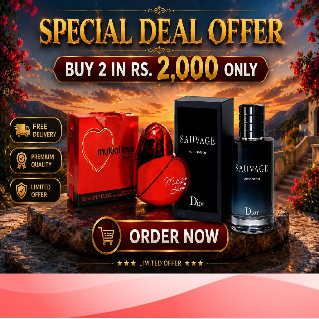 💕 Super Saver Deal – Sauvage & Mutual Love Perfume Combo 💕