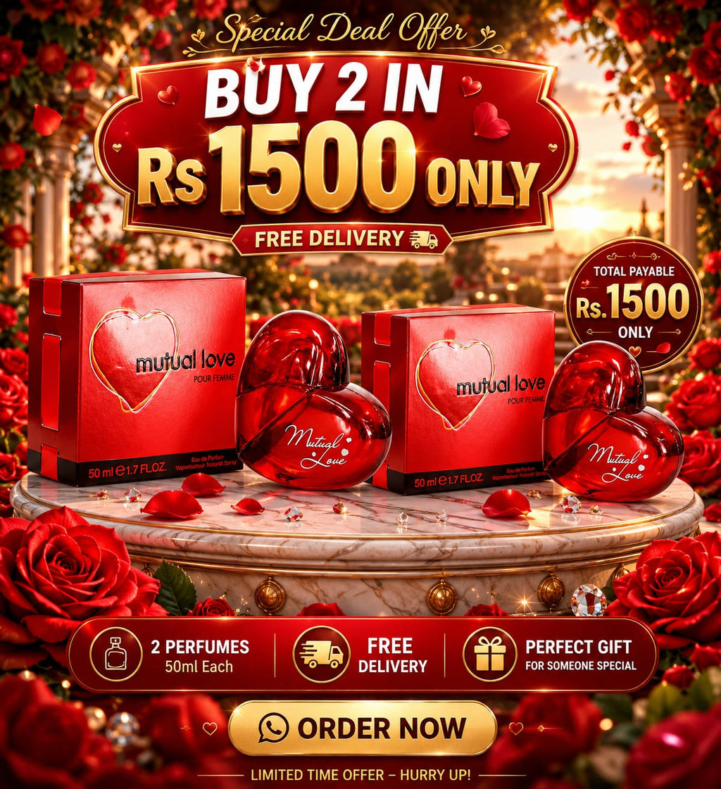 Mutual Love Pour Femme – Long-Lasting Perfume for Women | 2 for Rs 1500 Deal ✨