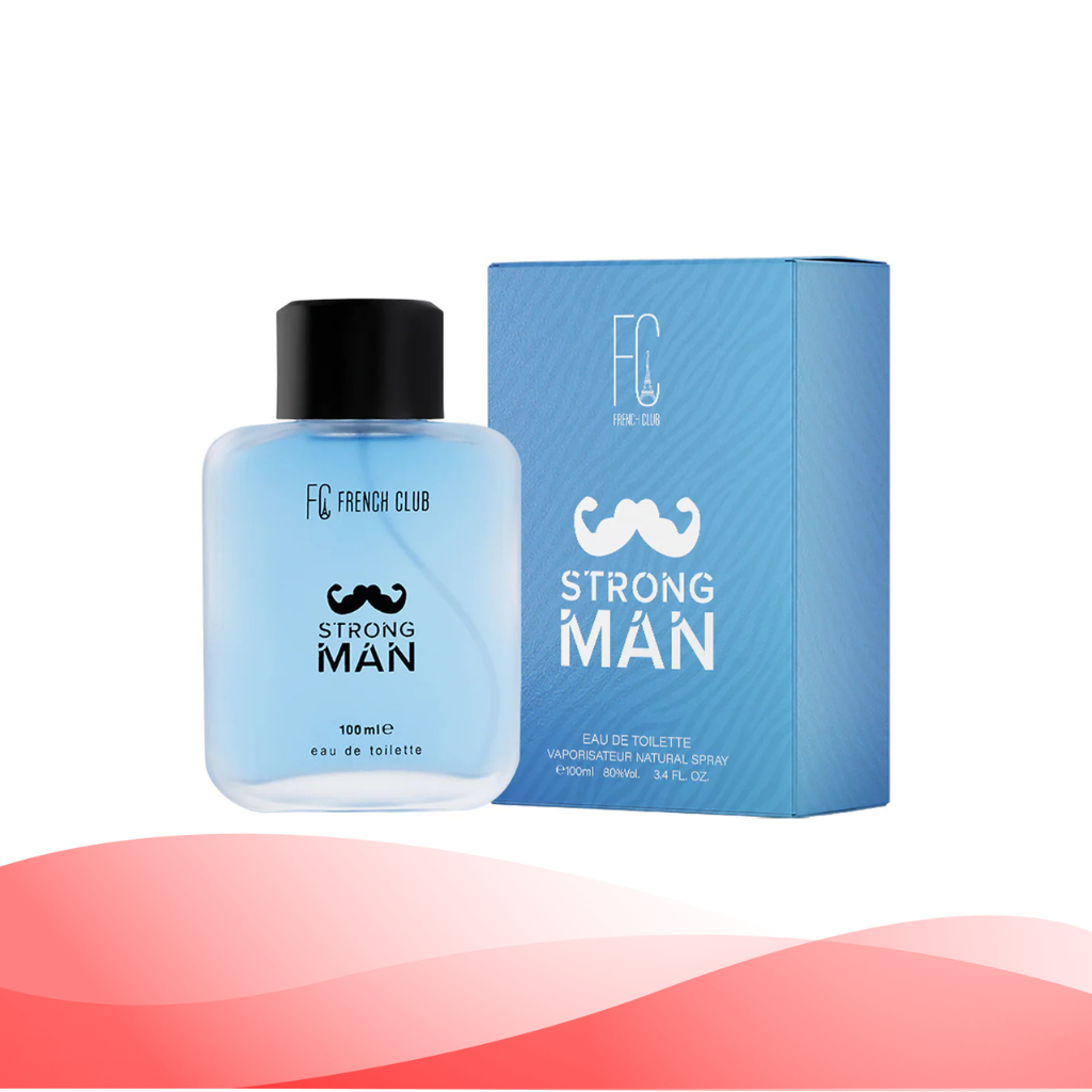 French Club Strong Man Perfume – 100ml Bold & Long-Lasting Fragrance for Men