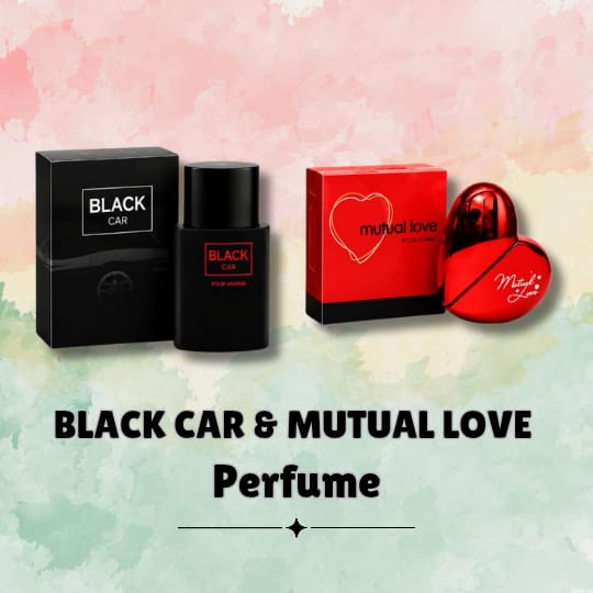 💕 Super Saver Deal – Black Car & Mutual Love Perfume Combo 💕