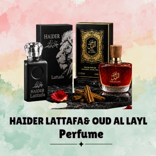 💎 Premium Arabian Oud Deal – Lattafa Haider & Oud Al Layl Perfume Combo 💎