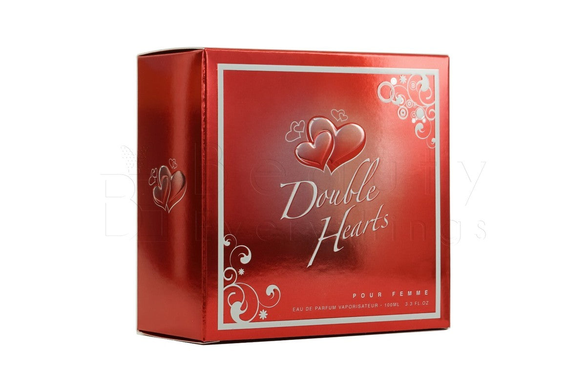 Double Hearts Pour Femme – Sweet & Elegant Long-Lasting Perfume for Women